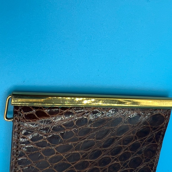 Vintage Alligator Money/Card Holder - Picture 4 of 9